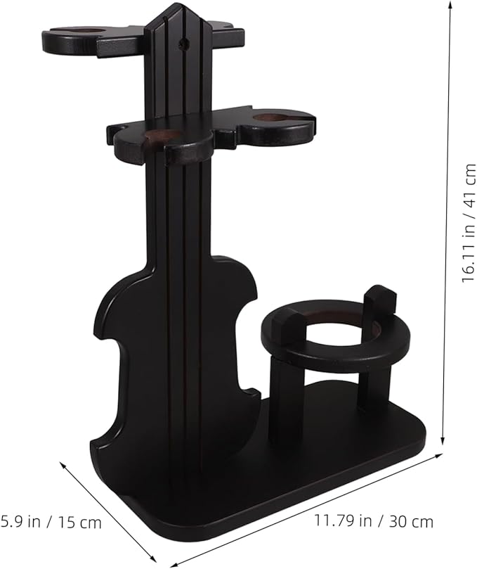 Soporte para Botellas de Vino Diseño Violín Retro GLEAVI miniatura 3