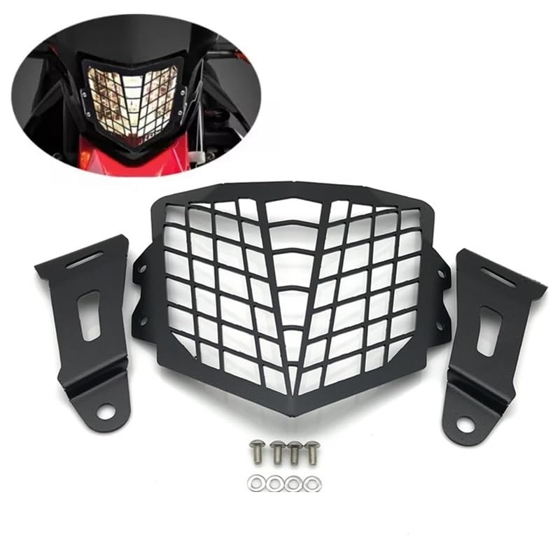 Couvercle de lampe de protection de gril de phare moto CRF250L