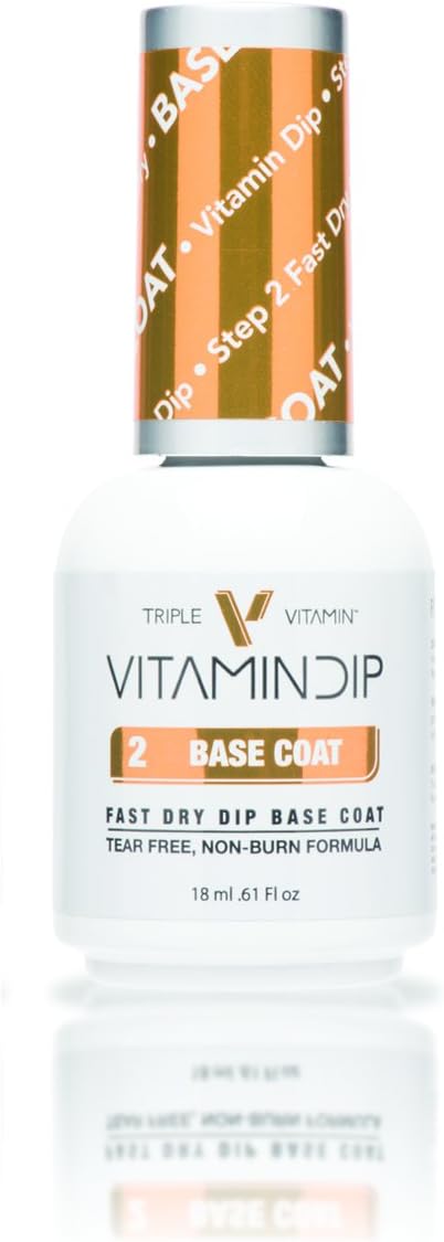 Triple Vitamin dip liquid (0.6oz. /each) (Step 2-Base Coat)
