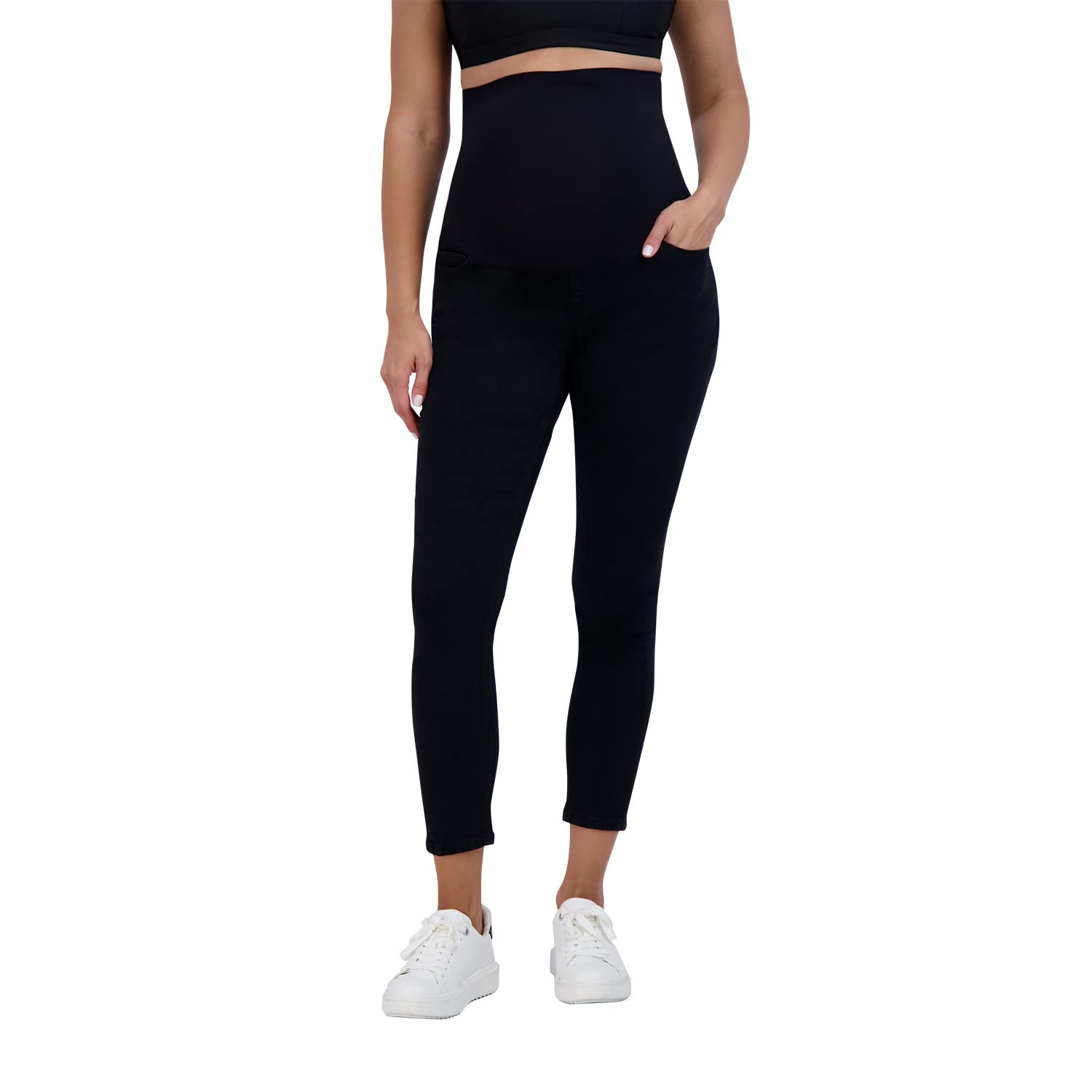 Savi ParkerWomen’s Maternity Jeans Over The Belly - Pregnancy Clothes for All Seasons, Maternity Pants – 27“ Inseam