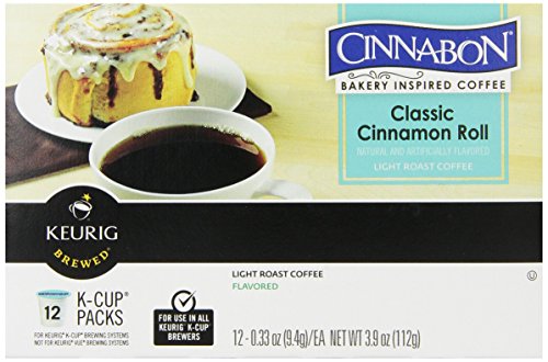 Cinnabon K-Cup Portion Pack for Keurig 