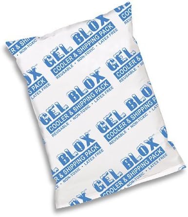 Gel Blox Cold Shipping Packs, 6 oz: 4" x 5" - 24/Case