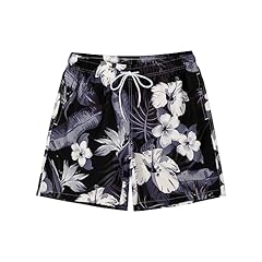 Black Large Floral
