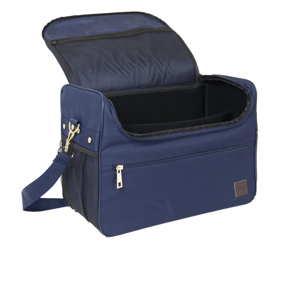 Kentucky Grooming Bag - Blue - Men's Horse Grooming Organizer - All Hair Types