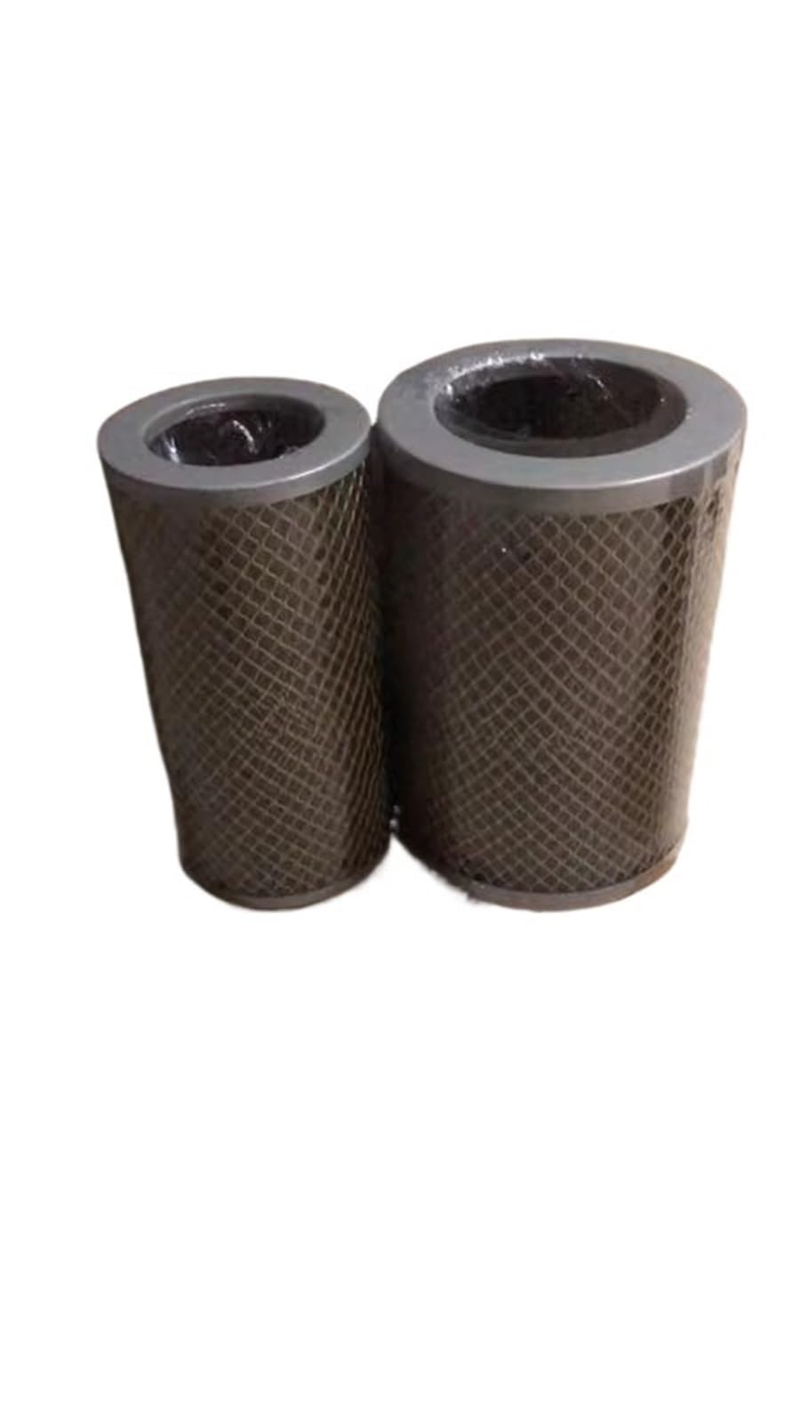 Filet filtrant auto-scellant et cartouche filtrante à absorption d'huile HOG 10