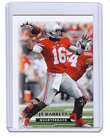 JT BARRETT Ohio State Buckeyes 2015 Turf Football RC Rookie Card