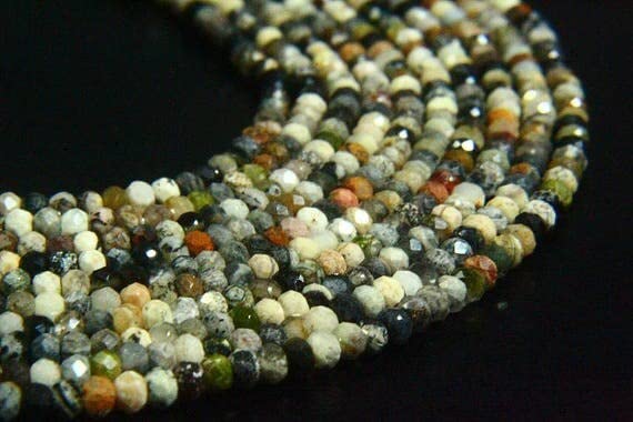 Perles Jasper Rondelles naturelles de 2.3mm pour créer vos propres bijoux d'été