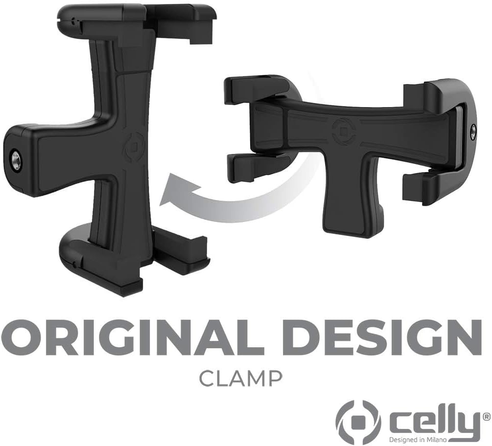 Celly CLICKNANOTRIBK Portable Nano Tripod, Black
