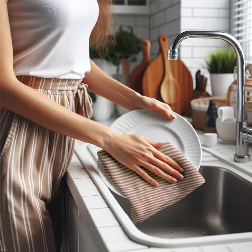 image for Ossano Kitchen Towels Set - 4 Pack, (20