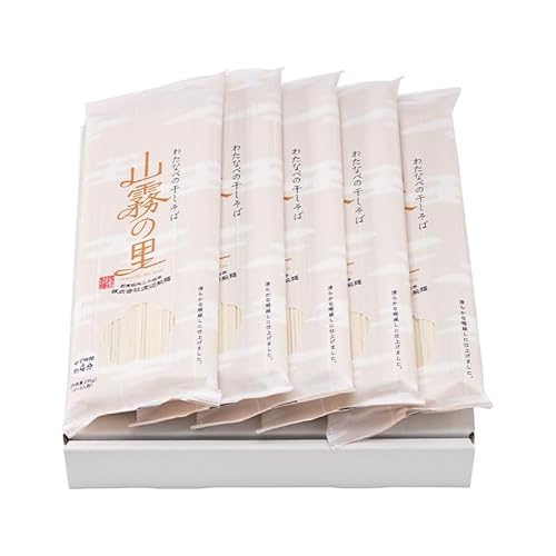 そば茶屋 渡辺製麺 山霧の里 更科そば 乾麺 230g×5袋