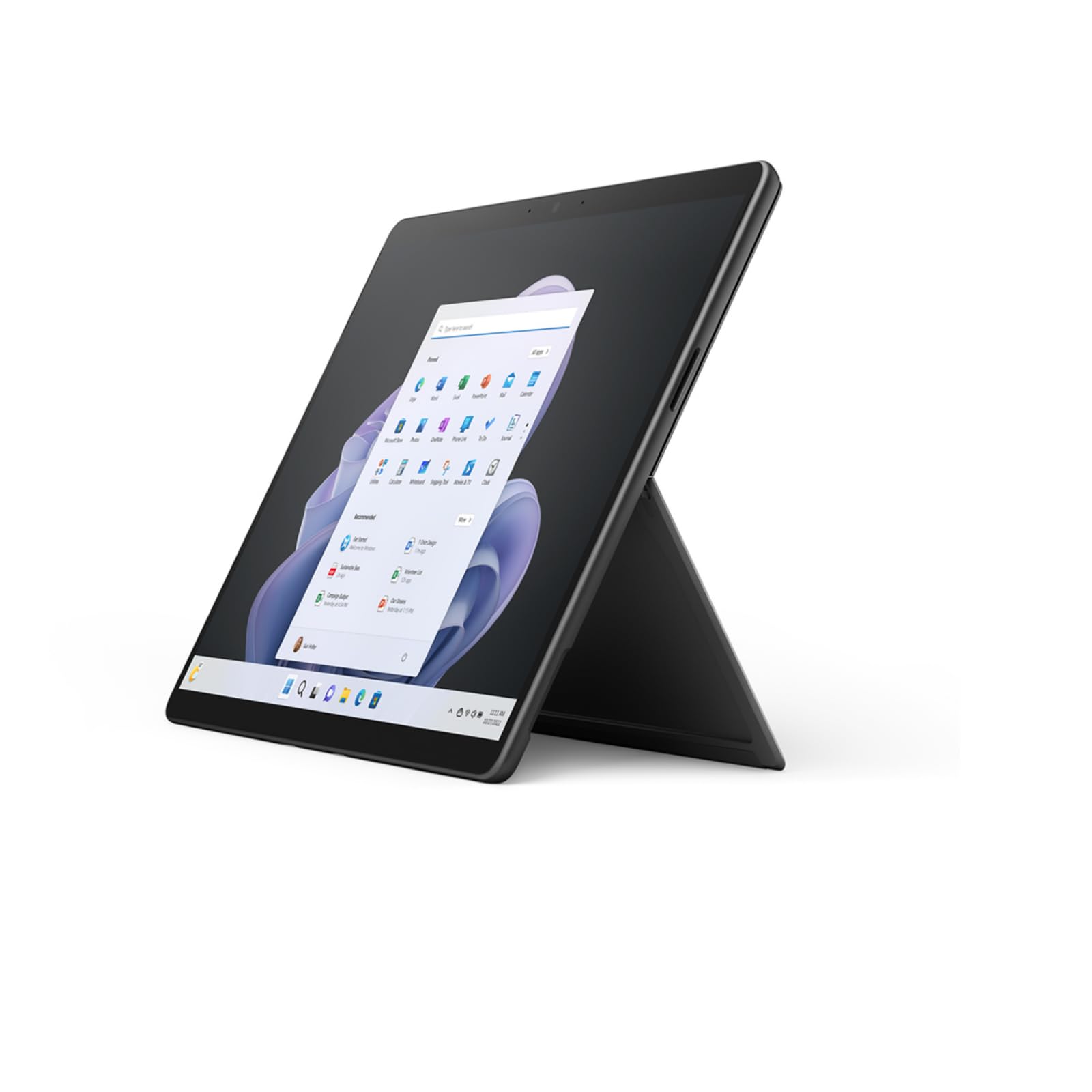 Microsoft Surface Pro 9, i5, 16 GB RAM, 256 GB SSD, Win 11 Home, tablet 2 in 1 da 13 pollici, grafite, alimentato da piattaforma Intel Evo