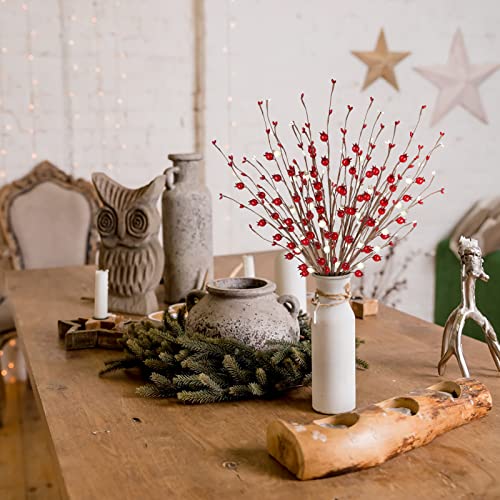 Teahutty 12 bastoncini di bacche artificiali