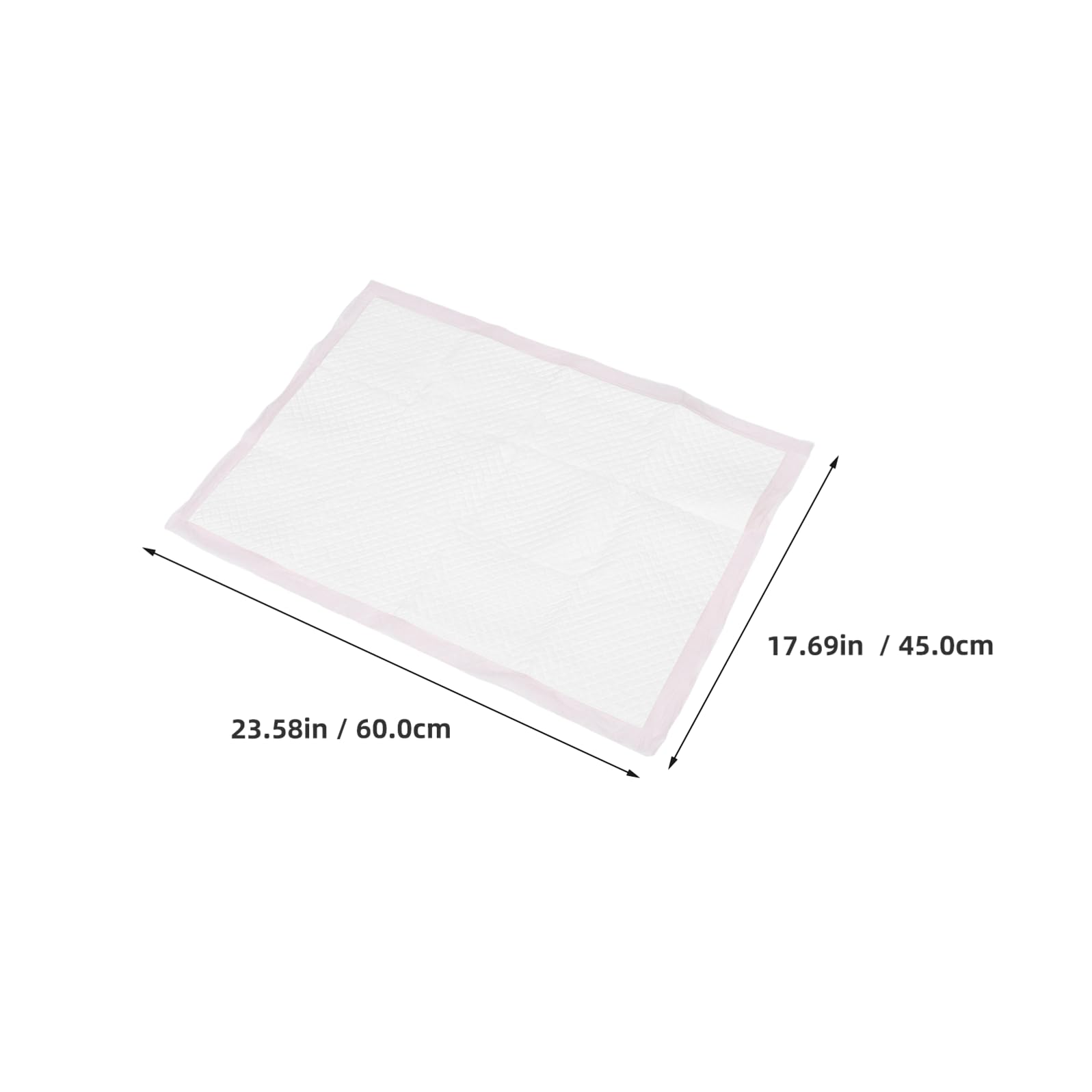 VICASKY Alèses d'apprentissage Propreté Super Absorbantes pour Chiens et Lapins, Tapis Jetable Épais Protection Anti-Fuite, Lot de 50 Pièces pour Voyage et Entraînement