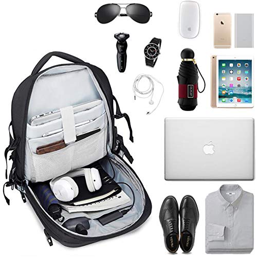 Careteilly Laptop Backpack For Men -Water-Proof Hard Shell Backpack For Travel,Camping,Riding,Cycling-Large shockproof Laptop Backpacks Fit for 17 inch with USB charging port
