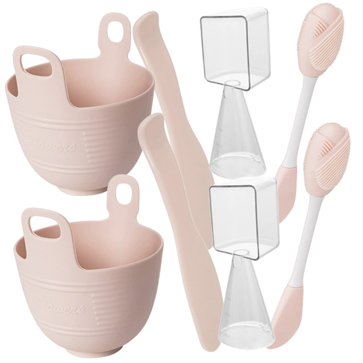 MAGICLULU 4 Sets Mischschüssel Schüssel Herstellung Schüssel Tragbare Mischschüssel Kit