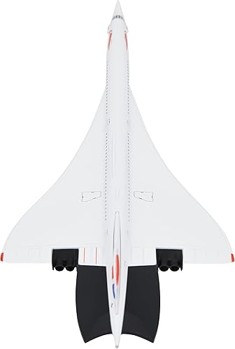 Miniatura 6 de TANG DYNASTY 1:200 Concorde British Airways Modelo de avión de metal modelo de avión de juguete