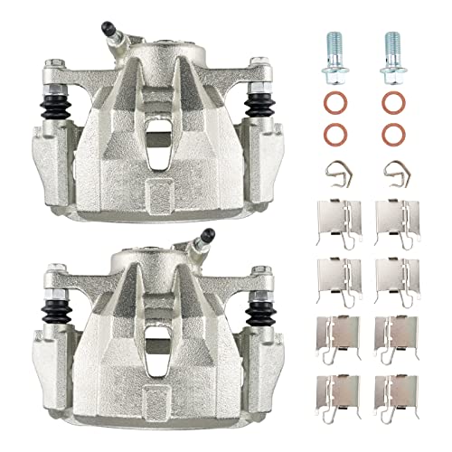 Image of PHILTOP Front Brake Caliper 19-B3434, 19-B3435 Compatible with 2009-2019 Toyota Corolla, 2008-2014 Scion xD, 2009-2013 Toyota Matrix, 2009-2010 Pontiac Vibe