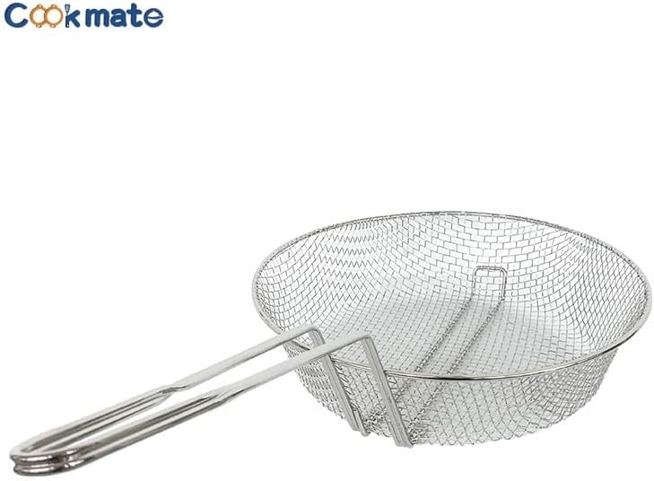 Frying basket Frying Basket Stainless Steel Wire Spoon With Handle for Food and Pasta in The Kitchen