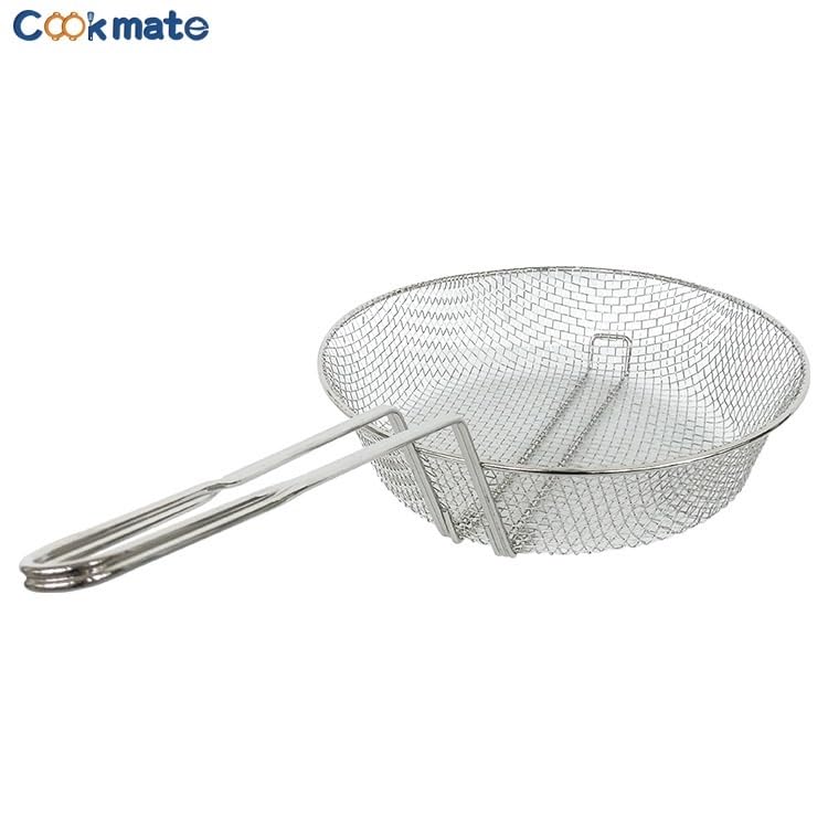 Cesta para freidora Skimmer de cesta for freír acero inoxidable con mango