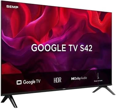 Smart TV 32" Semp 32S42 HD Google TV