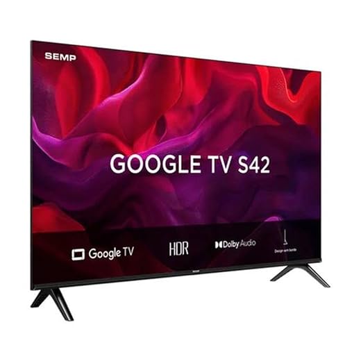 Smart TV SEMP 32” com Google TV HD