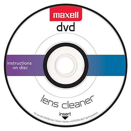 Maxell DVD-LC DVD Lens Cleaner, One Size