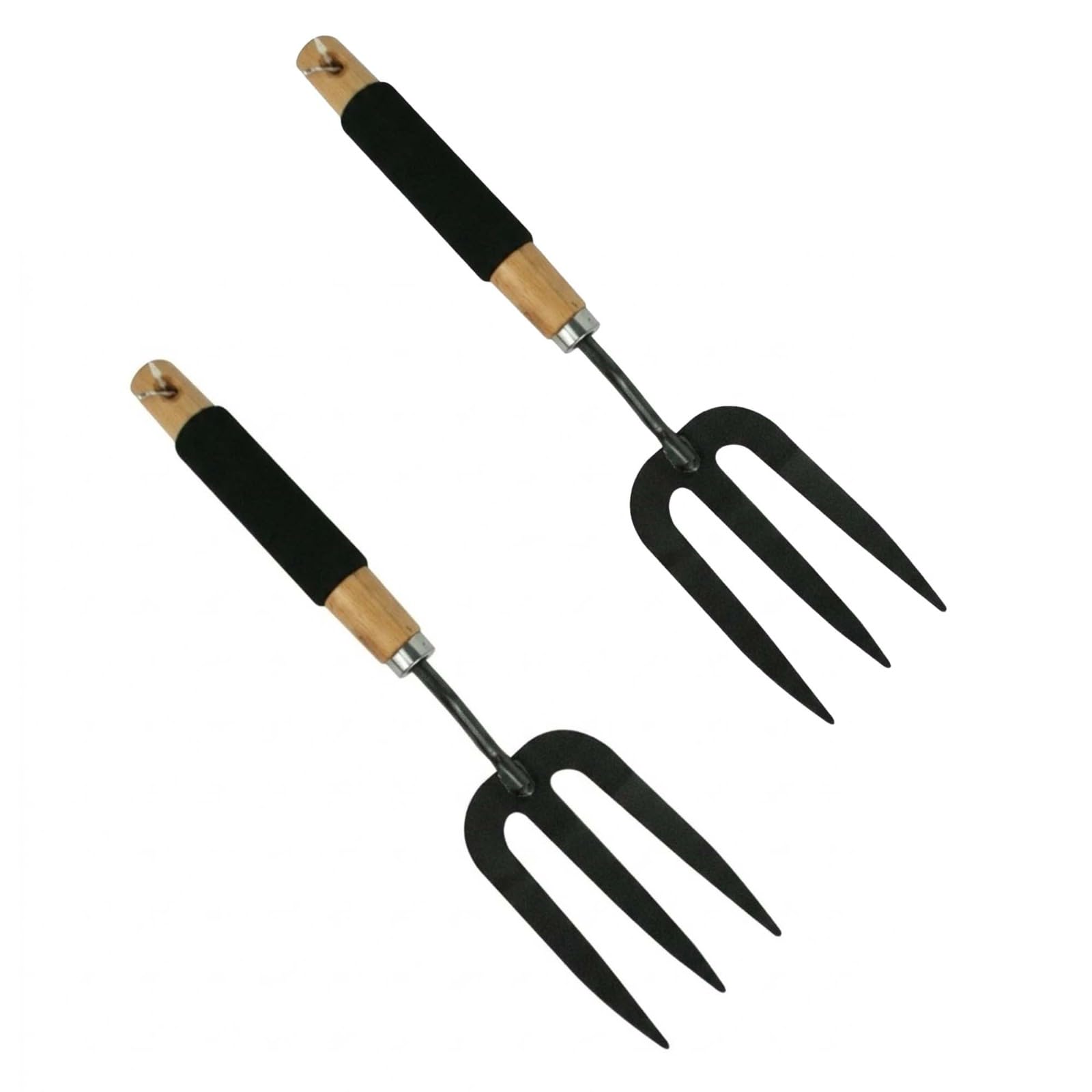 YSAMAX Garden Fork, Durable Construction, Hand Cultivator, Strong Prongs, Comfortable Grip Handle, Lightweight and Sturdy, Ideal for Digging, Loosening Soil, Weeding & Planting