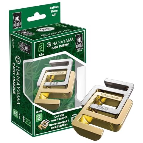 BePuzzled | A&A Hanayama Cast Metal Brain Teaser Puzzle Mensa Rated Level 2, for Ages 12 and Up Cover
