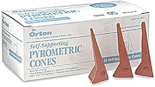 Self-Supporting Cone 04 Pyrometric Cones for Monitoring Ceramic Kiln Firings
