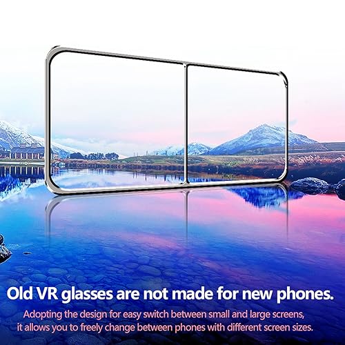 Pro 3D VR Słuchawki do telefonu komórkowego z niebieskim światłem