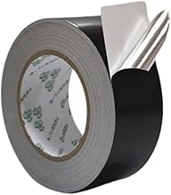 cocoriko Aluminum Tape, Black, Black, Width 2.0 inches (5 cm) x Length 9.6 ft (25 m), Thick, Waterproof, Waterproof, Weatherproof, Indoor/Outdoor, Repair, Reinforcement, Car, Tune, Duct, Plumbing,