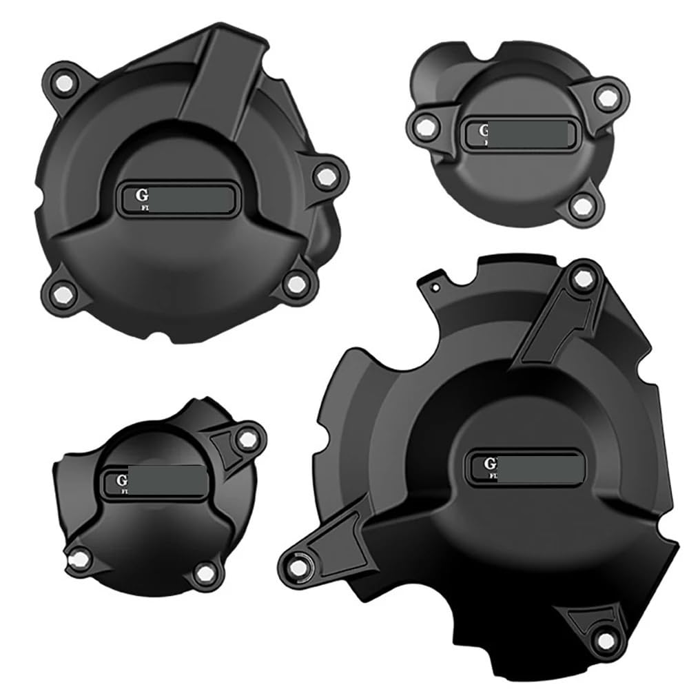 Protector cárter acabado carbono sofisticado para motor de moto GSX-S750 5