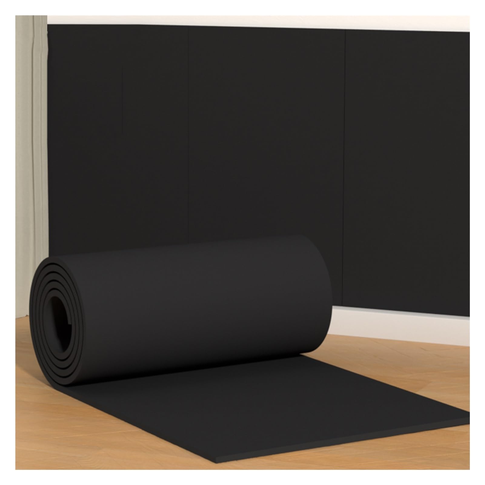 Protection d'angle de stationnement en caoutchouc pour garage