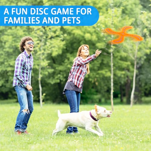 deAO 5 Stück Bumerang, Buntes Bumerang für Kinder, Wurfspiel für Kinder Boomerang, Rückkehr Boomerang-Sportspielzeug, Frisbee Ring für Anfänger und Junge Werfer