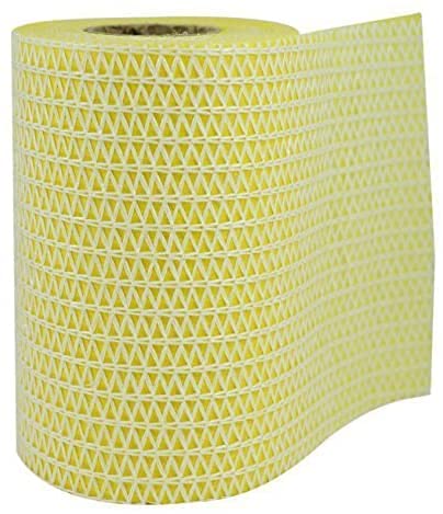 Strong Double Sided Sticky Tape for Area Rugs, Carpets, Runners and Floor Mats, Keeps Area Rugs and Mats from Moving, Easily Removable, 6 inches Wide x 25 feet Long