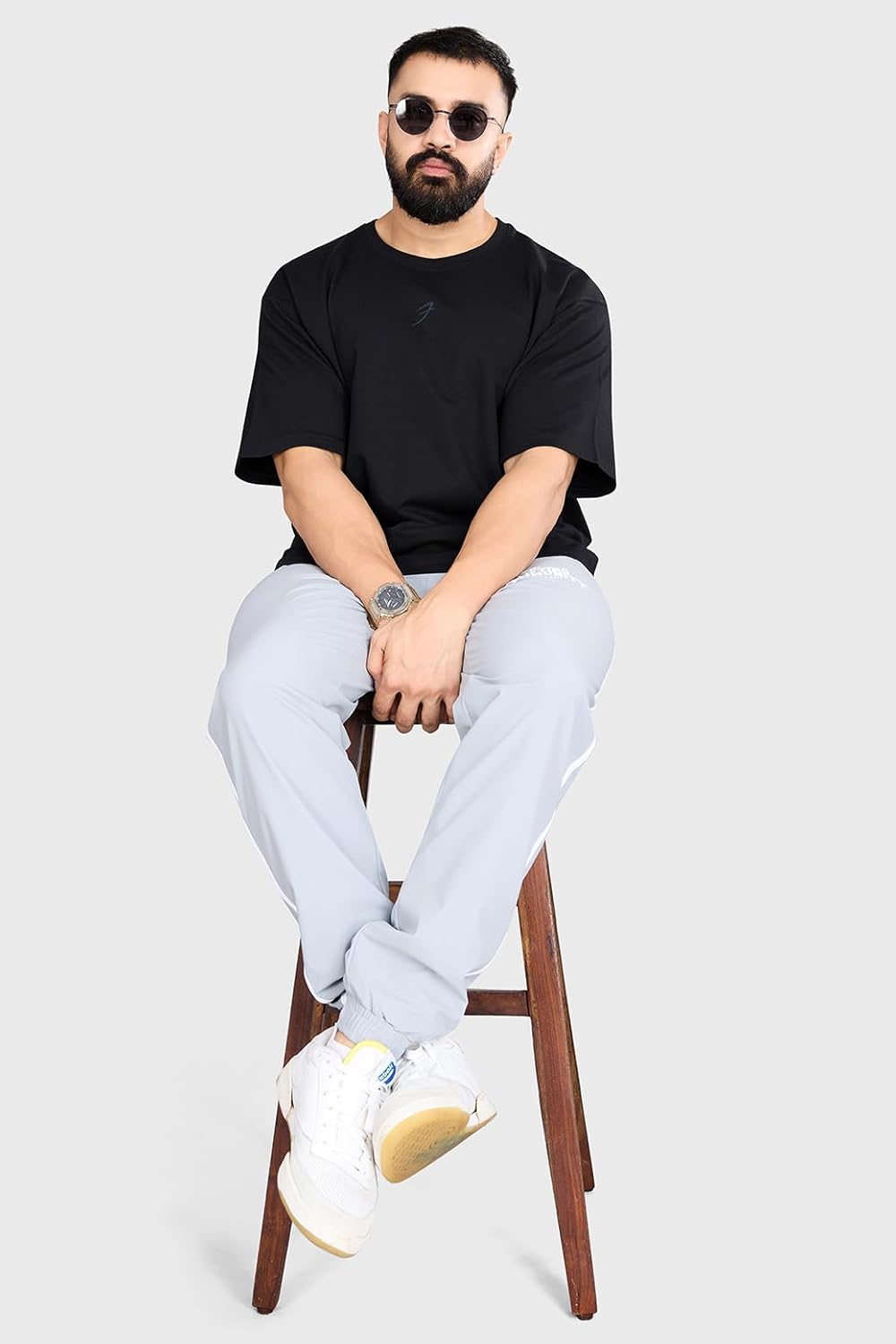 Buy Now Fuaark Mens Heavyweight Half Sleeve Cotton Oversized Fit Pri...