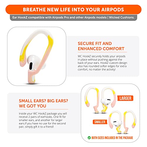 Image of WC HookZ - Over-Ear Hooks for AirPods Pro 1, 2 & AirPods 1, 2, 3