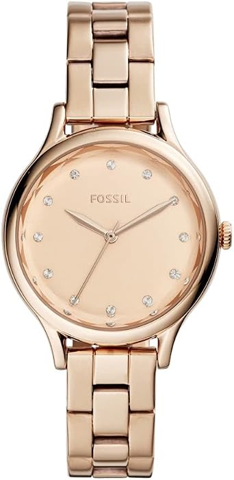 Fossil Women's Laney Three-Hand Rose 