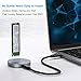 RIITOP NVMe to USB Docking Station, External M.2 PCI-e NVMe SSD to USB-C Reader Adapter for M.2 (M Key) SSD
