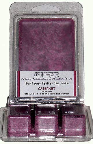 The Scented Castle 2 Pack Scented Soy Wax Melts - Cabernet