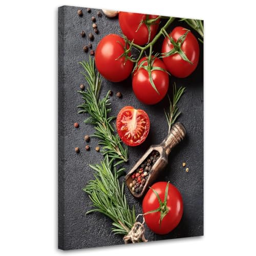 Impresión en lienzo de arte alimentario moderno, poster de cocina de 40x60 cm 2