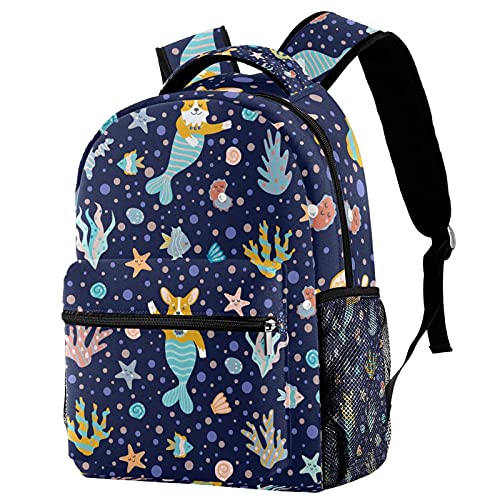 Sac à dos d'école confortable pour ordinateur portable avec motif coloré