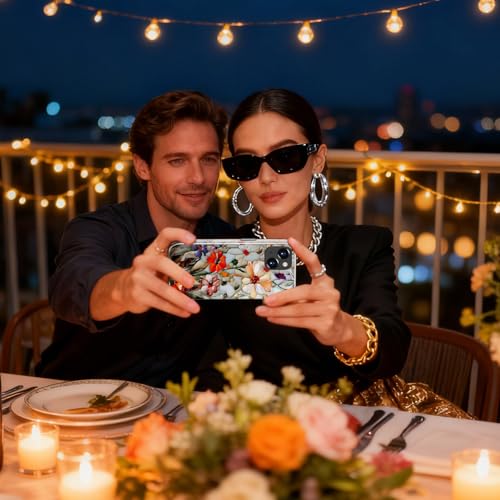 Esdot Cute Case for iPhone 15,Compatible with Magsafe,Trendy Floral - image 5