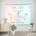DPIST Gender Reveal Party Decorations Supplies Photo Booth Backdrop For Pictures baby shower Birthday Party Decorations Studio Props Tapestry