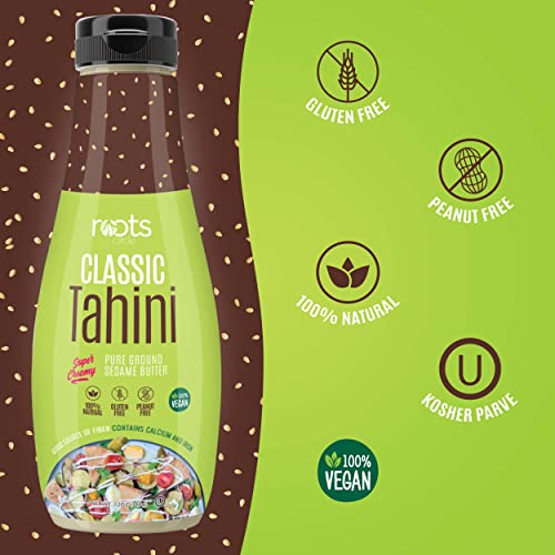 image for Roots Circle Roots Squeezable Classic Creamy Sesame Tahini | 2 Pack 12