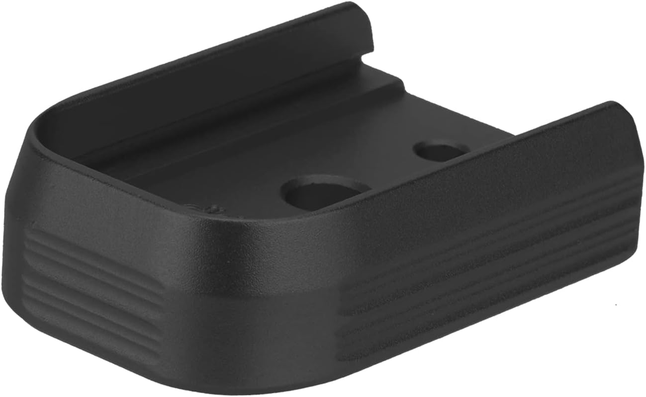 NDZ Performance Magazine Base Plate for Sig P365 X Macro & P365 Fuse 9mm, Laser Engraved Smooth Anodized Aluminum, Black – Choose Design