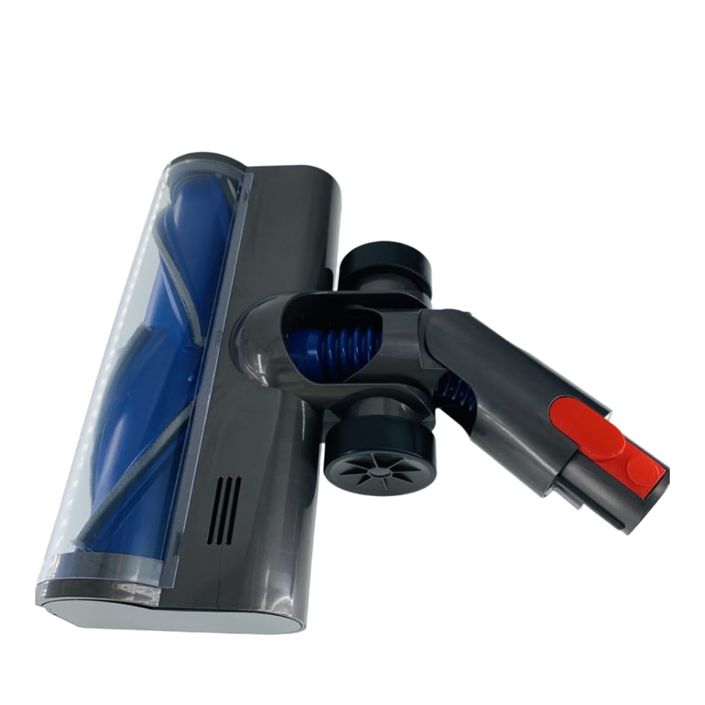 Cabezal de cepillo de suelo suave con luz LED verde A30 para Pro y accesorios de aspiradora, color azul