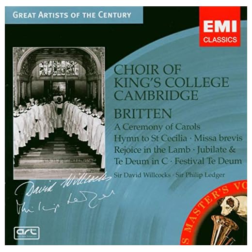Britten: A Ceremony of Carols, etc