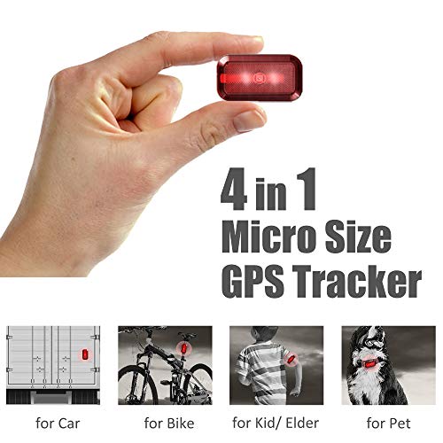kingneed T630 4 in 1 Micro Size GPS GSM Tracker GPS Locator Online Real-time Tracking Device for Car/Bike/Kid Elder/Pet