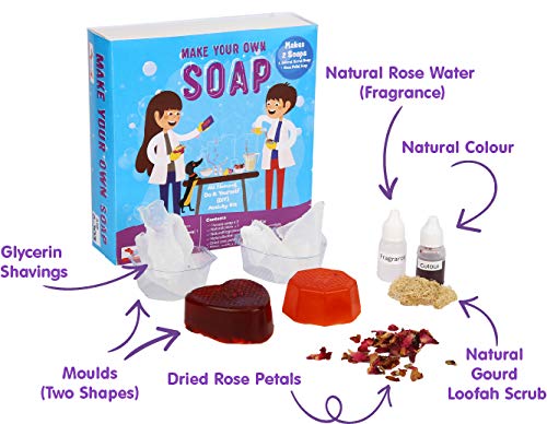 CocoMoco Kids Cocomoco Soap Making Kit - Diy Kit For Kids - Soap Making Material And Craft Activity Birthday Return Gift For Girls Boys 6-12 Years, Spacesoap (Multicolor) - Image 2 thumbnail